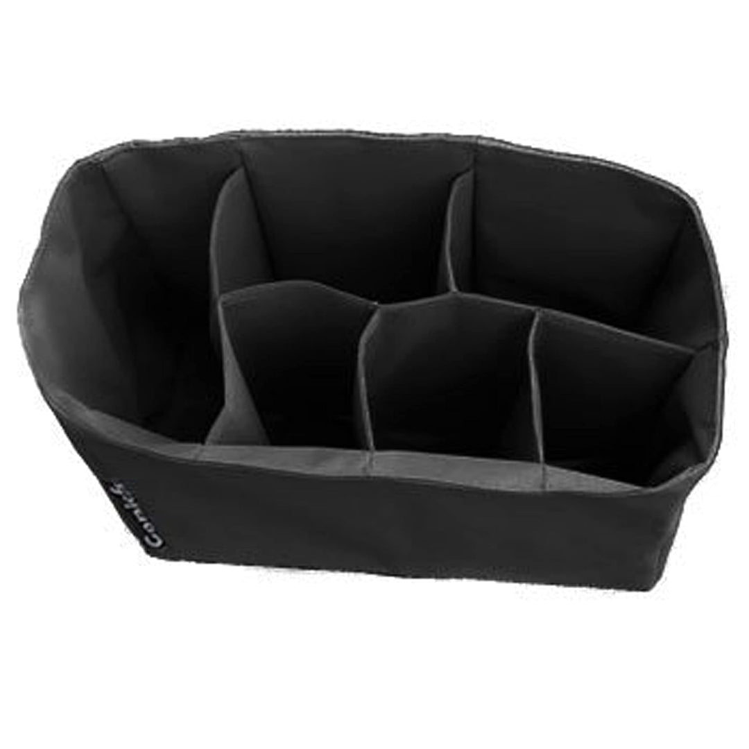 Comicfs Baby-Wickeltaschen-Einsatz mit Comicfs-Reinigungstuch (Masse: 30,5 x 16,4 x 20,3 cm, schwarz