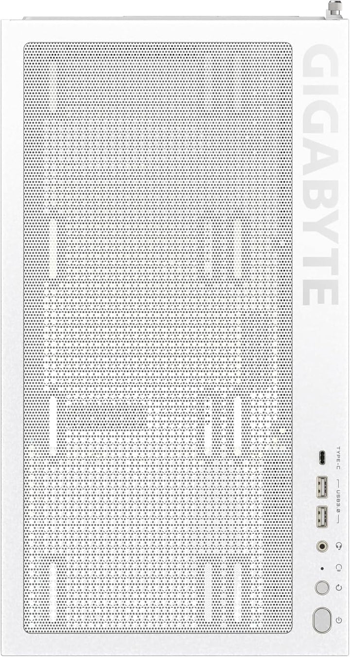 Gigabyte C500 Panoramic Stealth ATX Mid Tower gehärtetes Glas RGB Fusion PC-Gehäuse - Schwarz - GB-C