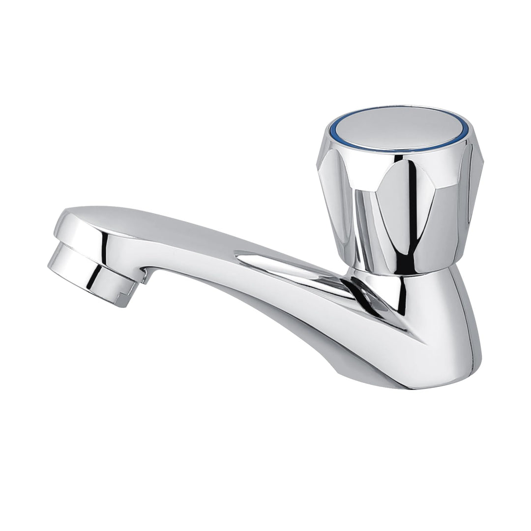 Bifordo Wasserhahn für das Waschbecken,Edelstahl Bad Wasserhahn nur kalt,Club Wasserhahn,Chrom Wasse