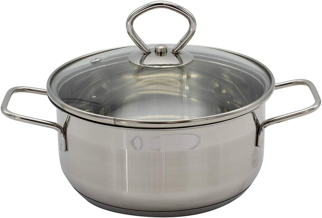 KRÜGER LUENING-0032 Topfset, Edelstahl, Gross
