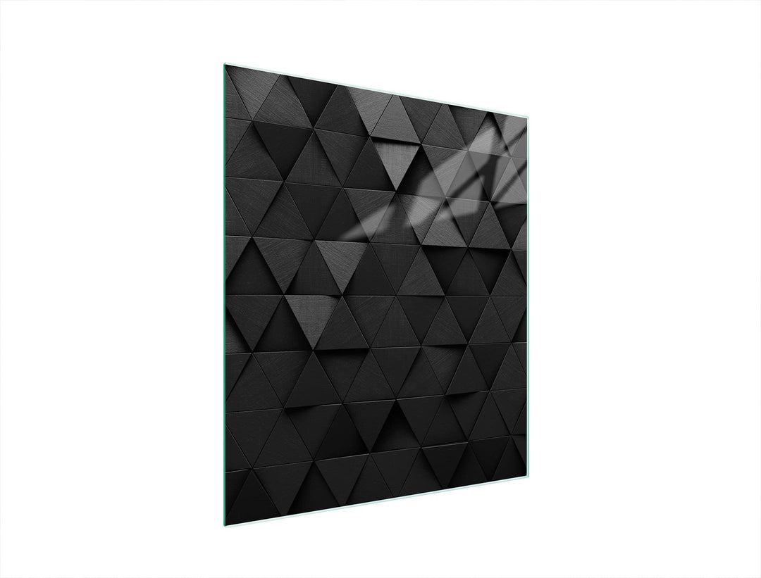 DarHaus Herdabdeckplatte einteilig 45x52 cm Ceranfeld Abdeckung Glas Spritzschutz Abdeckplatte Glasp