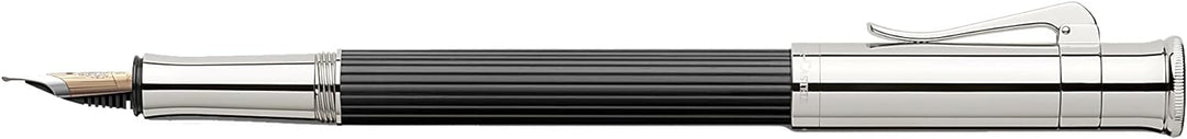 Graf von Faber-Castell 145552 - Füllfederhalter Classic, Ebenholz, Federbreite EF