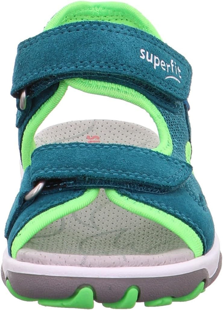 Superfit Jungen MIKE 3.0 Riemchensandalen 32 EU Grün Hellgrün 7000, 32 EU Grün Hellgrün 7000