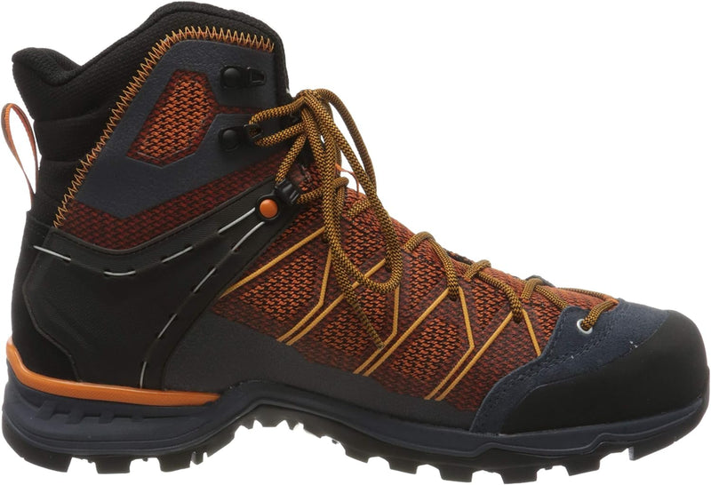 Salewa Herren Ms MTN Trainer Lite Mid GTX Trekking-& Wanderstiefel 42.5 EU Black Out Carrot, 42.5 EU