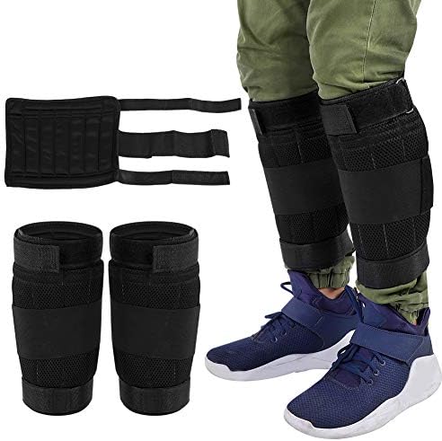 Yosoo Knöchelgewichte, Knöchelbeingewichte, Verstellbarer Gewichtsgurt Für Fitness, Bewegung, Gehen,