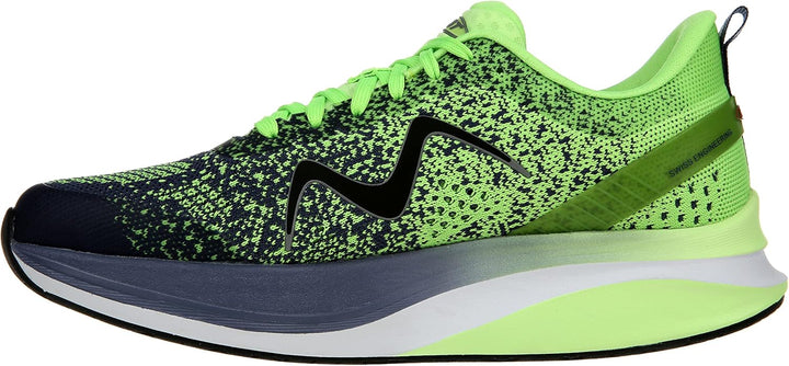 MBT Herren Huracan-3000 Lace Up M Sneaker 42 EU Grün Lime Grn Blue Indigo, 42 EU Grün Lime Grn Blue