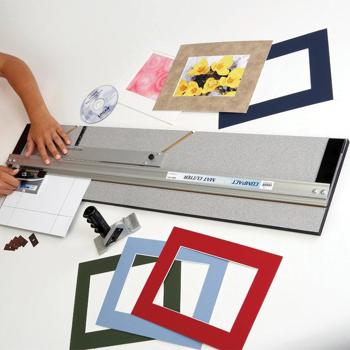 Logan 747021 Compact Elite 350-1 Passepartoutcutter-Set,