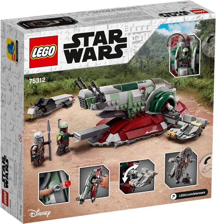 LEGO Star Wars Boba Fett’s Starship 75312 Fun Toy Building Kit; Awesome Gift Idea for Kids; New 2021