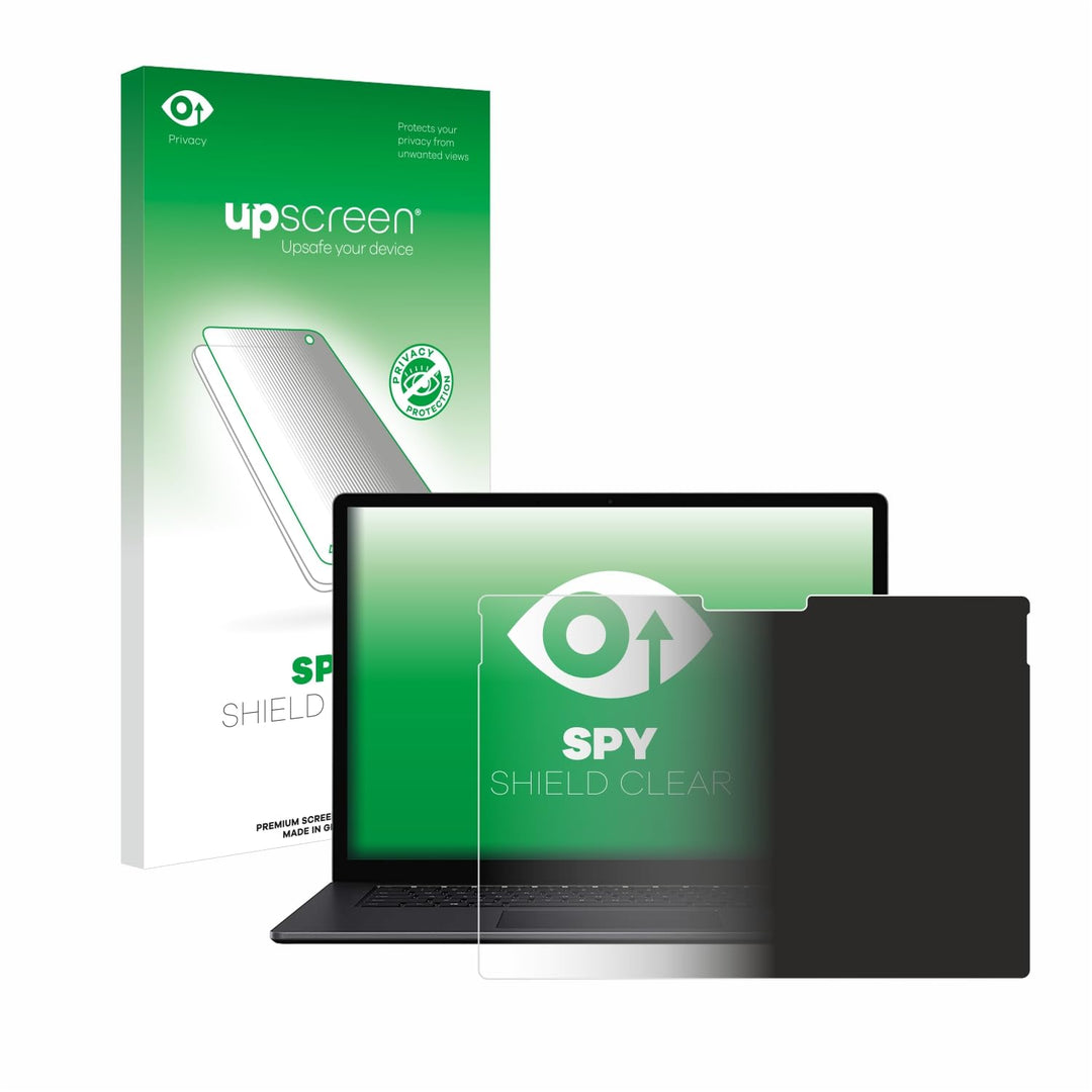 upscreen Anti-Spy Blickschutzfolie für Microsoft Surface Book 3 15" Made in Germany, Privacy Display