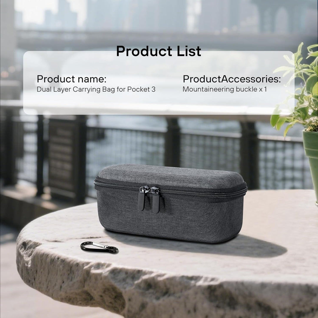 STARTRC PHOTO Tasche für DJI Osmo Pocket 4/3, Tragetasche für OSMO Pocket 4 Zubehör Filter Speicherk