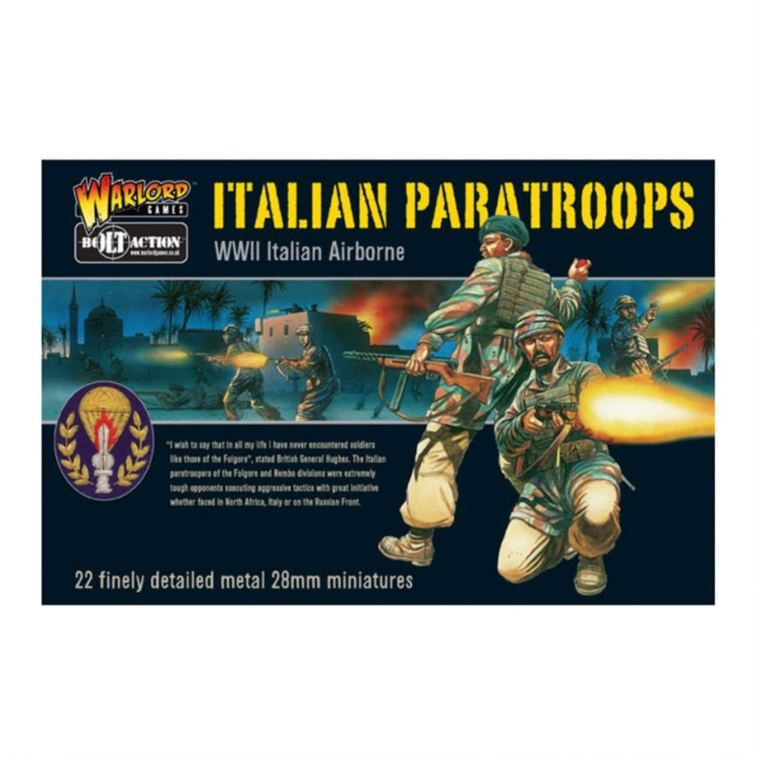 Italienische Fallschirmjäger - Warlord Games - Bolt Aktion [Spielzeug]