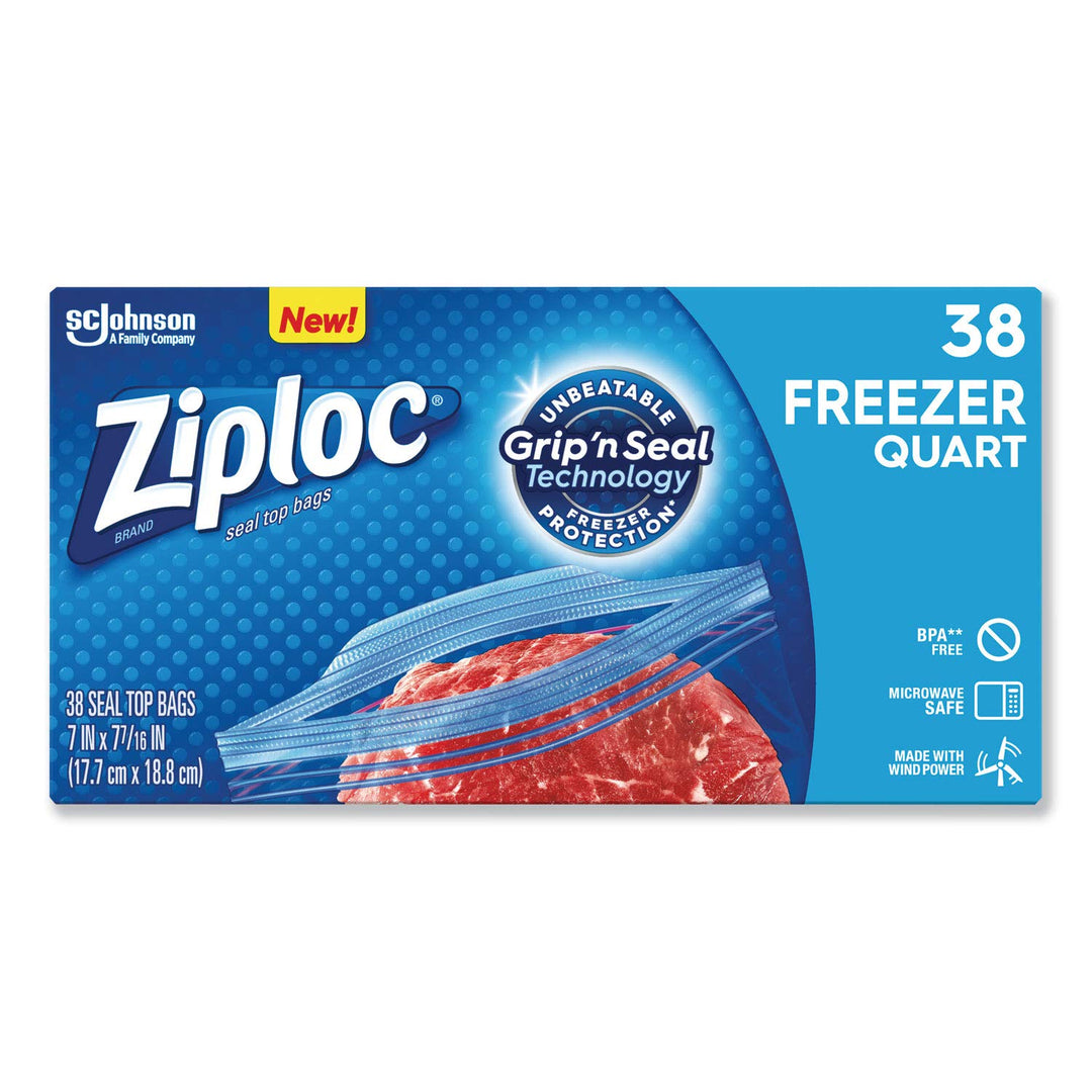 Ziploc Gefrierbeutel, 40 St ck (9 St ck) Quart, 40-Count, Quart, 40-Count