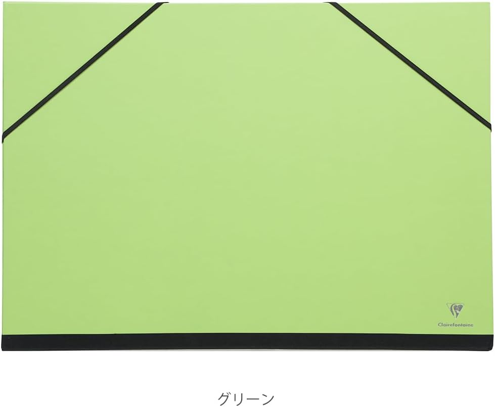 Clairefontaine 144404C Zeichenmappe Maya mit Gummizugverschluss, praktisch und robust, 52 x 72cm, 1