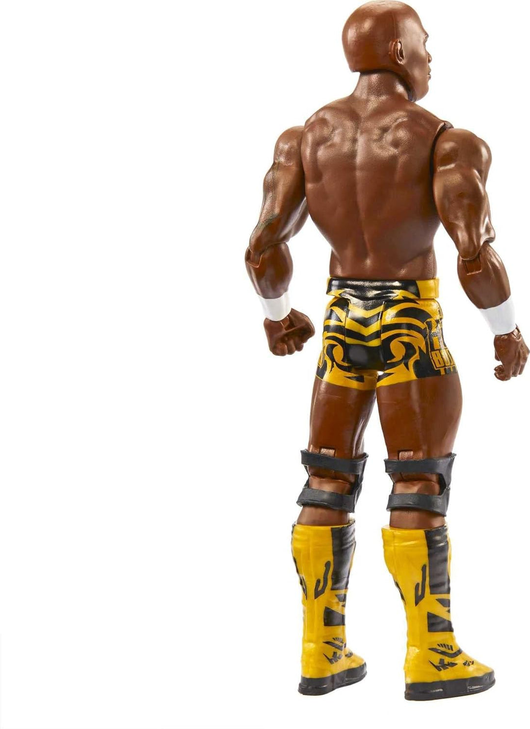 Mattel WWE Basic Actionfigur, Shelton Benjamin, bewegliches 15,2 cm grosses Sammlerstück für Kinder