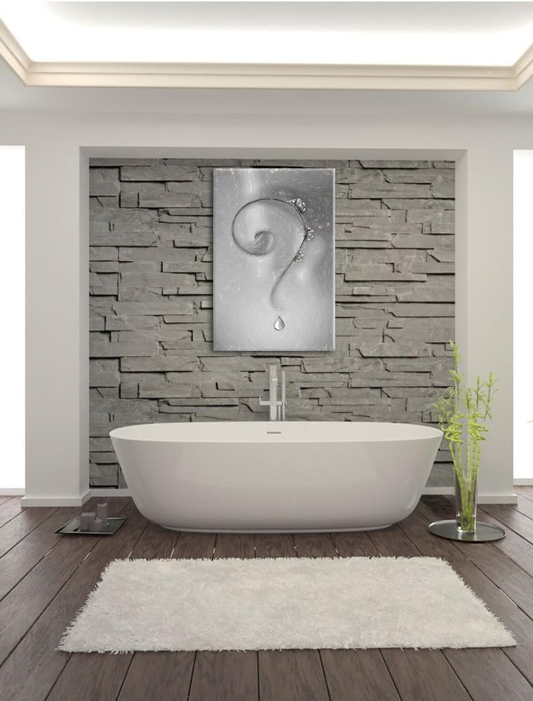 Pixxprint Marienkäfer Folgen dem Fragezeichen Kunst Kohle Effekt, Format: 100x70 auf Leinwand, XXL r