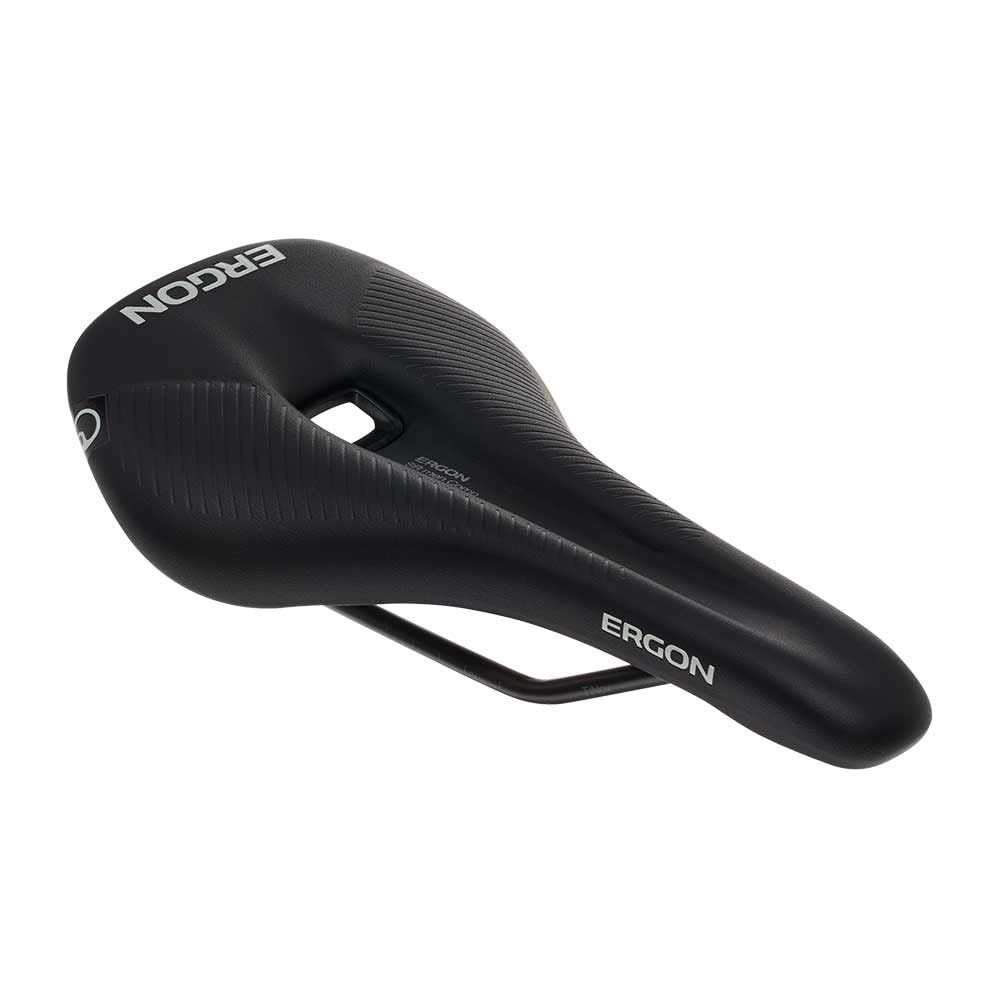 Ergon Herren Sr Comp Homme Fahrradsattel S/M Schwarz, S/M Schwarz