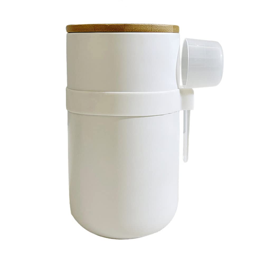 1000ml/34 oz Vorratsdosen Keramik, Teedose Kaffeedose mit Löffel und deckel, aufbewahrungsdosen küch