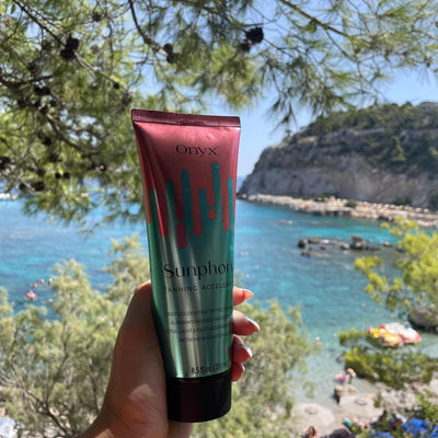 Onyx Sunphoria Solarium Creme ohne Selbstbräuner - Sonnencreme mit Bräunungsbeschleuniger - Extreme