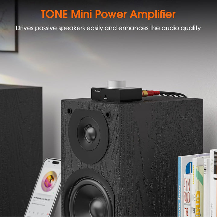 Nobsound Mini Bluetooth Stereo Verstärker: 50 W x 2 TPA3116 Endstufe, AUX- und Bluetooth-Eingänge, 2
