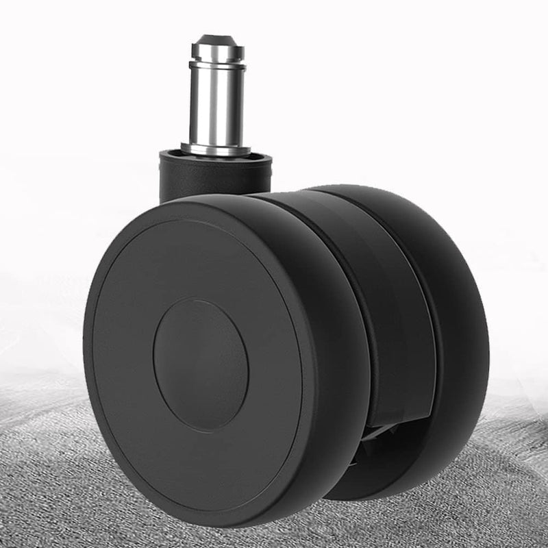 Bürostuhl Rollen 11mm Hartbodenrollen für Bürostühle 5er Set Ersatzrollen Schreibtischstuhl Rollen,