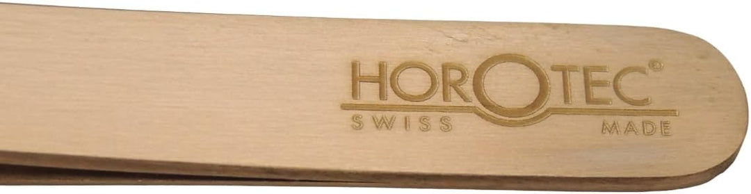 KD89 Horotec 12.305 Präzisions-Uhr-Pinzette aus Kupfer-Beryllium, antimagnetisch, Länge 120 mm 12.30