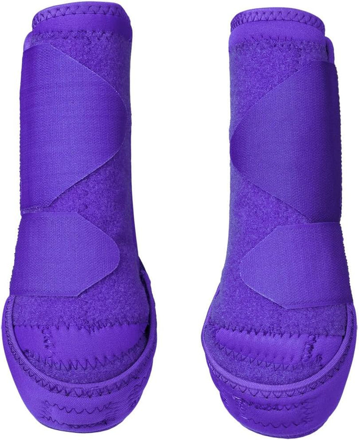 Tough 1 Economy belüftete Vorderbeinschutz Sport‑Stiefel Medium Violett, Medium Violett
