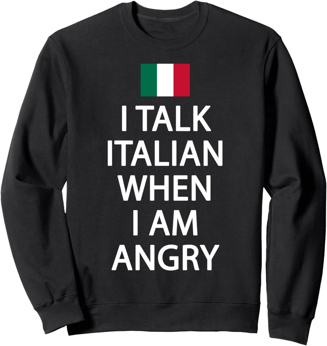 Italienische Flagge Italienische Abstammung, Komisch Italien Sweatshirt