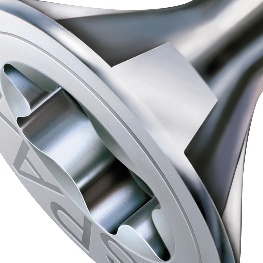 SPAX Universalschraube, 5,0 x 100 mm, 200 Stück, T-STAR plus, Senkkopf, Teilgewinde, 4CUT, WIROX A3J