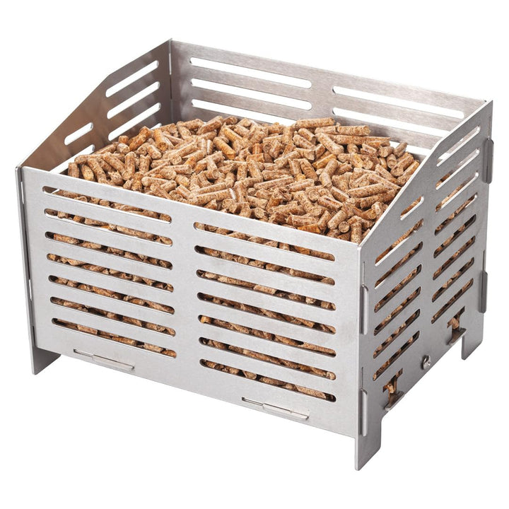 Valiant Pelletbrennerkorb Für Holzöfen Und Kamine, Edelstahl, Belüftet