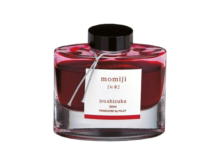 Pilot Iroshizuku Fountain Pen Ink – 50 ml Flasche – Momiji Autumn Leaves (Crimson) (Japan Import)