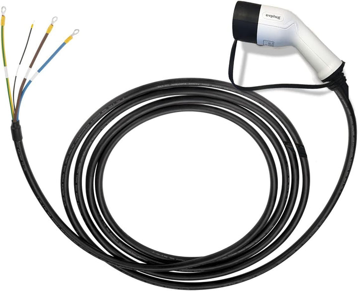 evplug® Ladeadapter für Elektroautos (Zum Ersetzen | 1 Phase | Typ 2 | 7,4kW | 8m), Zum Ersetzen | 1
