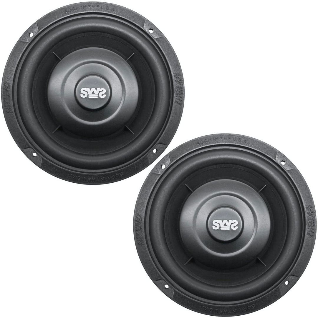 Earthquake Sound SWS-6.5X 6.5 200W 4Ohm High Performance Shallow Subwoofer Pair 16,5 cm (4-Ohm) - Pa