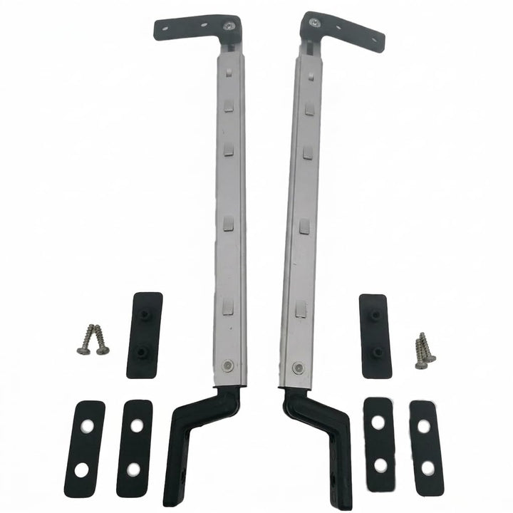 CR-MOESANCO® Kompass-Set rechts + Links für Wohnwagen, Arm für Wohnmobil-Fensterstütze, Hebestütze o