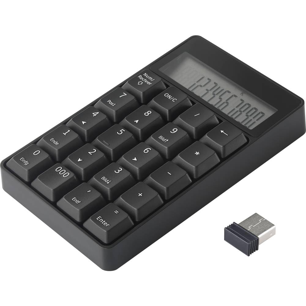 Renkforce RF-NK-201 Wireless Digital Pad Audio-Anschluss schwarz