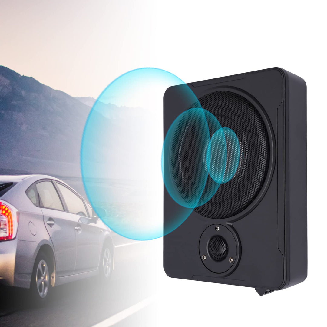 Aktiv Subwoofer für Auto 8 Zoll 600W, Bass Box fürs Auto mit Hohen Aktivlautsprechern Und Verstärker