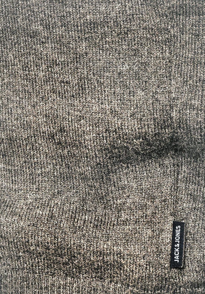 JACK & JONES Herren JJEEMIL Knit ROLL Neck NOOS 12157417 S Beige (Crockery/Twisted With Mulch), S Be