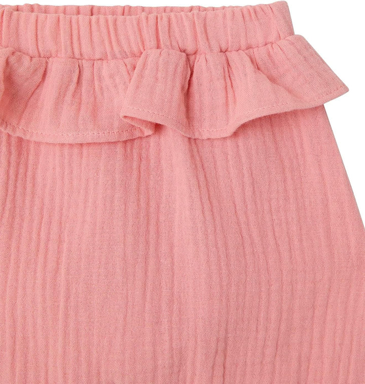 Vertbaudet Baby-Set mit Volants: Bluse & Haremshose, Musselin ROSE 80, ROSE 80