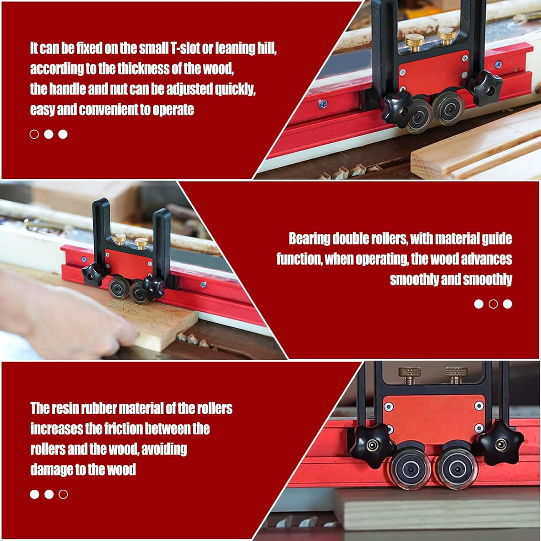 Lagerrollen-Federbretter, Aluminiumlegierung, Mehrzweck-Lagerrolle, Federbrett, Holzbearbeitung, Tis