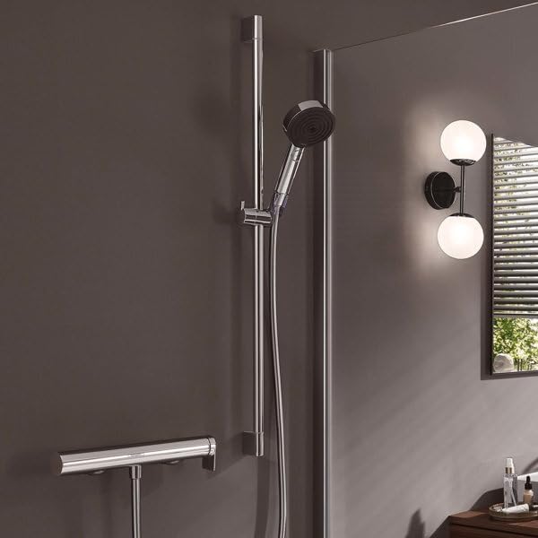 hansgrohe Wannenarmatur Vivenis, Aufputz Badarmatur, Chrom Chrom Dusche, Chrom Dusche