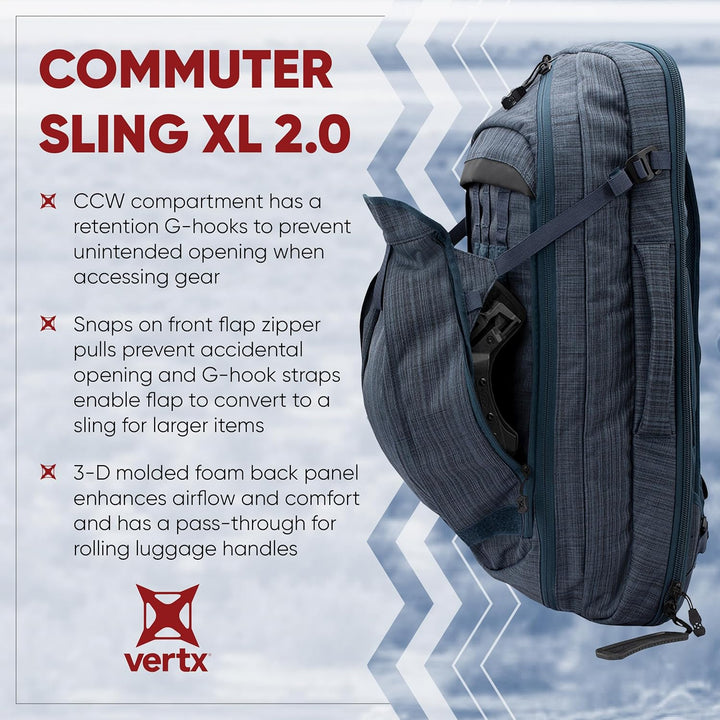 Vertx Commuter XL 2.0 Tasche Einheitsgrösse Baldachin Grün, Einheitsgrösse Baldachin Grün