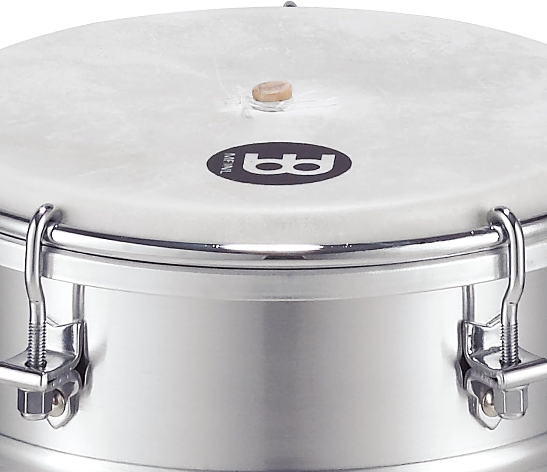 Meinl Percussion QW6 Aluminium Cuica, 15,24 cm (6 Zoll) Durchmesser, silber