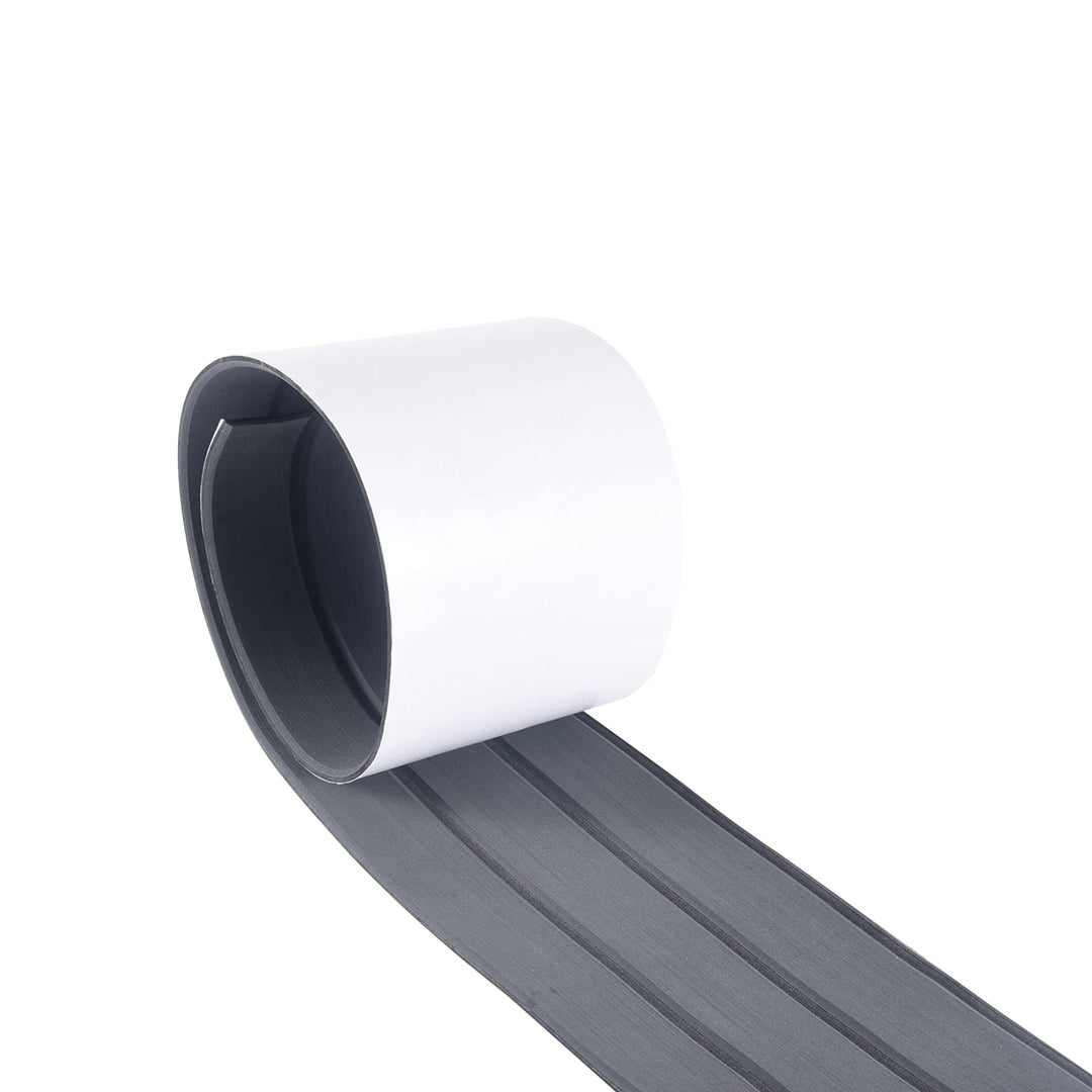 MIJOBS Grau und Schwarz Eva Teak Selbstklebend Deck Boot Selbstklebend rutschfeste Matte Marinedeck
