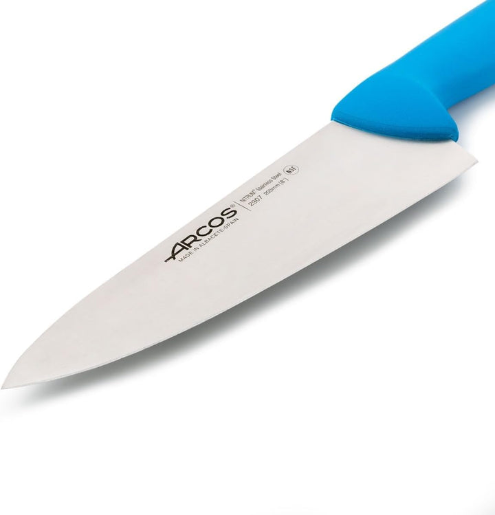 Arcos Chefmesser mit Nitrum Edelstahlklinge 20 cm - Professionelles Mehrzweck-Küchenmesser mit Ergon