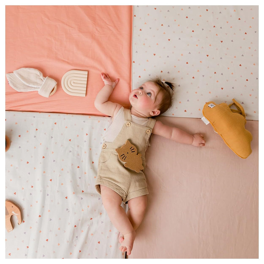 TINÉO - Krabbeldecke – Aktivitätsmatte – Spielteppich für Babys – Motorikmatte – Bodenmatte für Baby