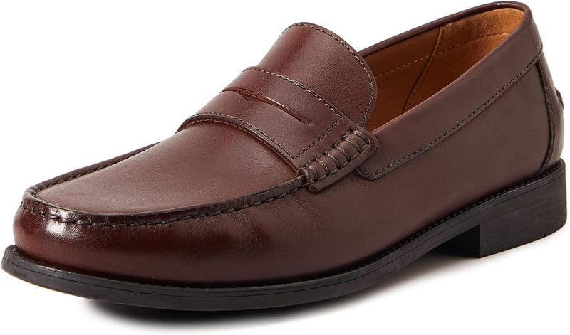 Geox Herren U New Damon B Loafer 39 EU Dk Brown, 39 EU Dk Brown