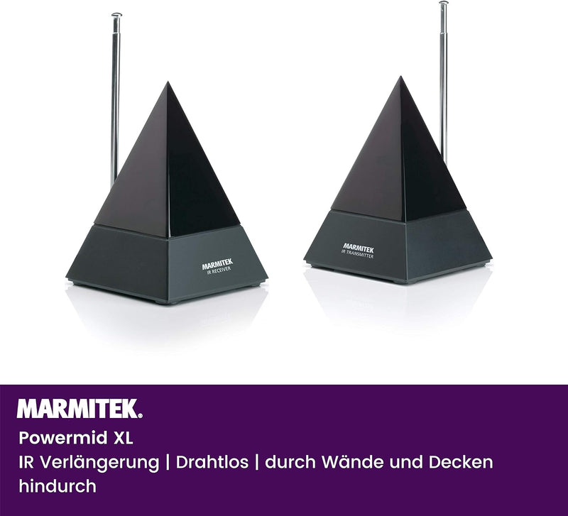 Infrarot Extender - Marmitek Powermid XL - Steuern Sie Ihre AV Geräte mit diesem IR repeater drahtlo