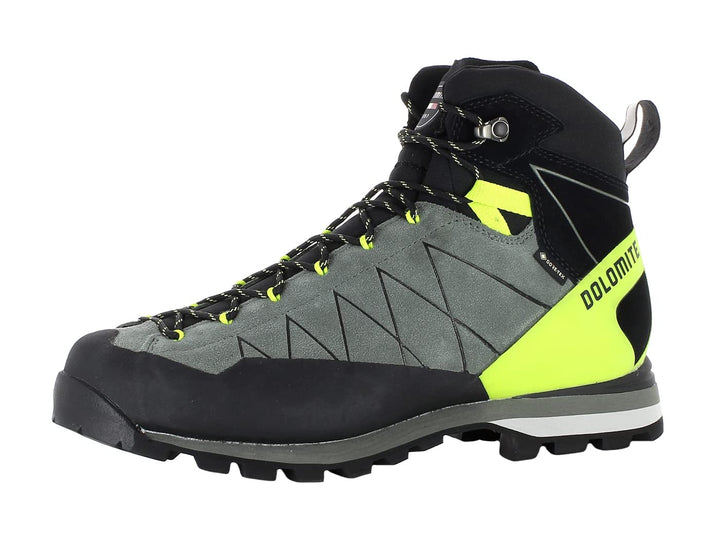 Dolomite Herren Crodarossa Hi GTX Stiefel Bootsschuh 41.5 EU Silber Grün Limettengrün, 41.5 EU Silbe