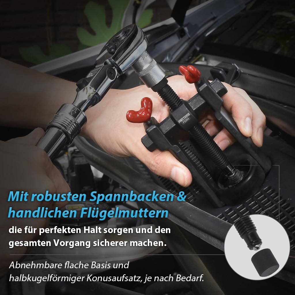 FIRSTINFO F3393 | Universal Einstellbar Wischerarm Abzieher Werkzeug | Scheibenwischerarm-Abzieher |