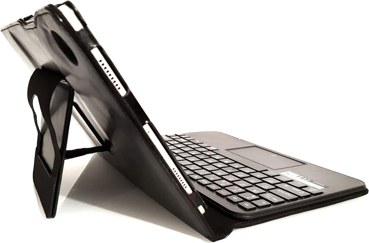 SonnyGoldTech MQ21 für Galaxy Tab A8 10.5 - FRANZÖSISCHES Layout - Bluetooth Tastatur Tasche mit Mul
