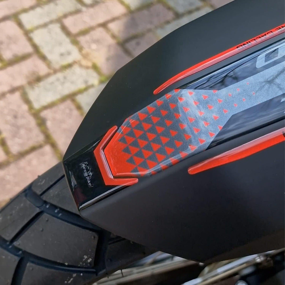 Resin Bike Aufkleber Motorrad Kompatibel Mit Honda Transalp XL 750 2023-2025 Schutz Motorrad Kotflüg